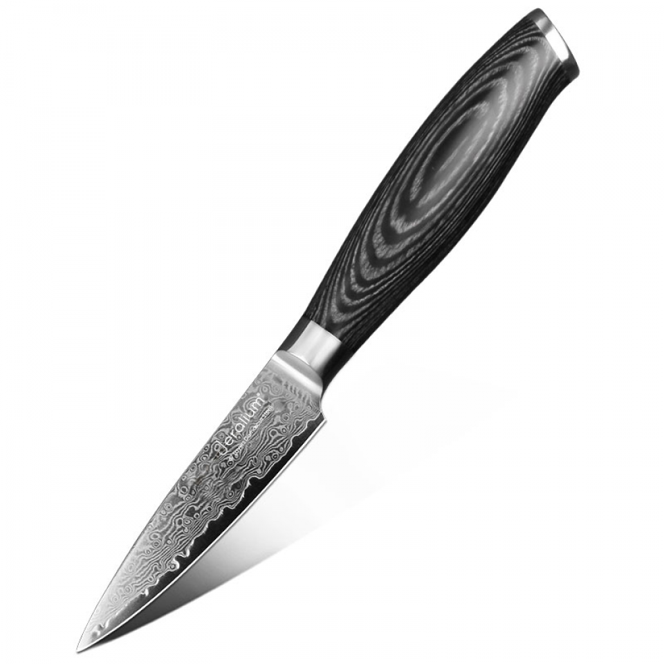 3.5'' paring knife Damascus steel JKC-BK-9011