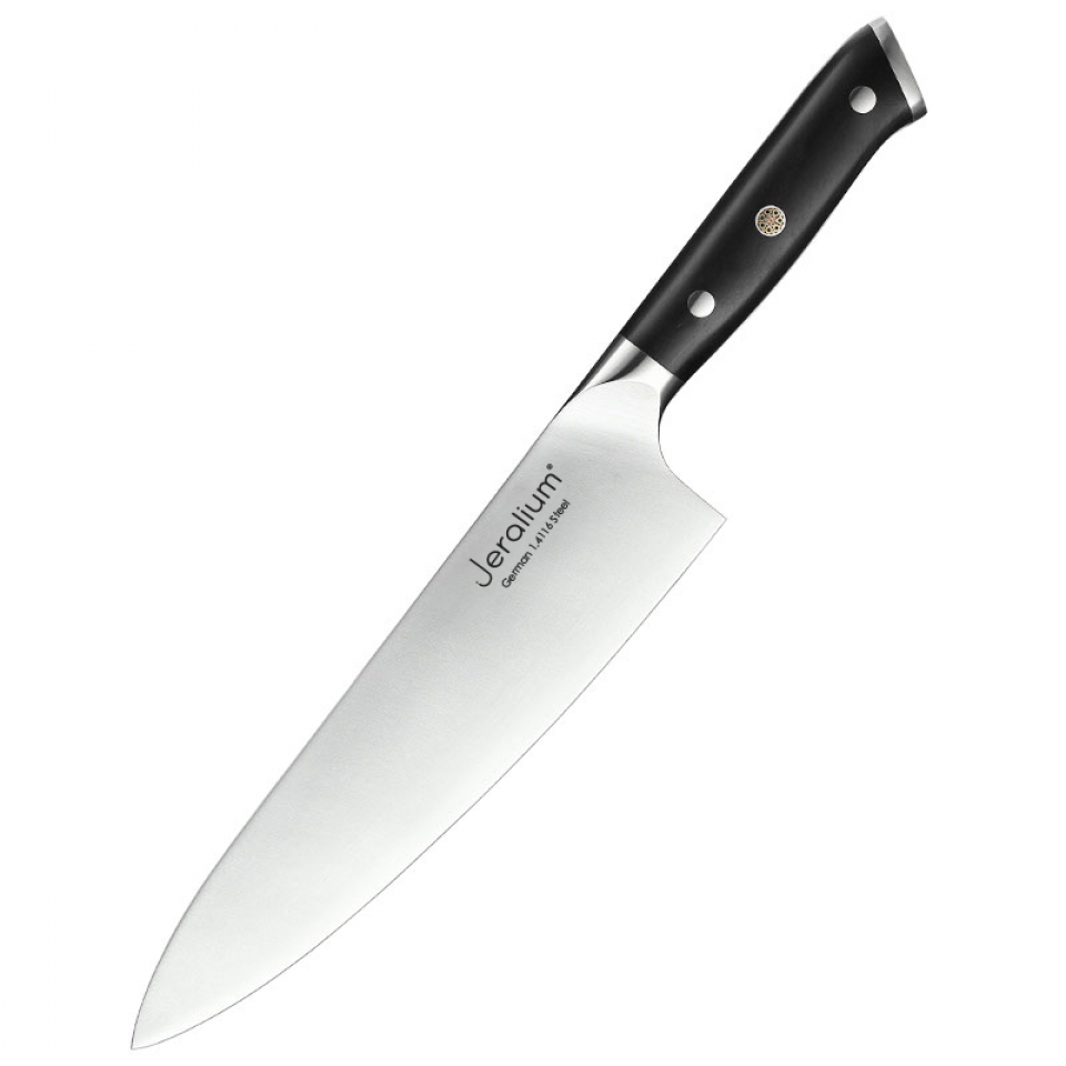 Jeralium 8.5-Inch Сhef Knife.  German Steel 1.411...